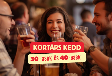 KorTárs Kedd: 30-asok és 40-esek