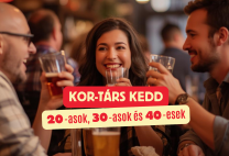 KorTárs Kedd: 20-asok, 30-asok és 40-esek