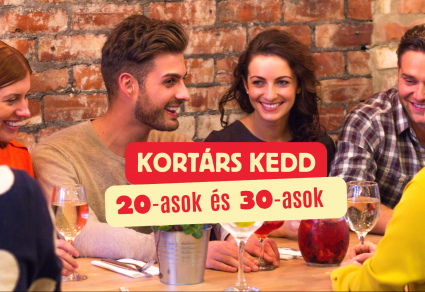 KorTárs Kedd beülős-beszélgetős 20-asok, 30-asok