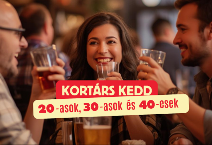 KorTárs Kedd: későhuszasok, 30-asok, 40-esek