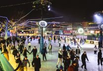 Jégpályák éjszakája a Budapest Parkban