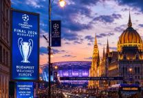 Bajnokok Ligája döntő Arsenal-PSG a Budapest Gardenben 