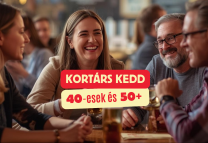 KorTárs Kedd: 40-esek és 50 pluszosok